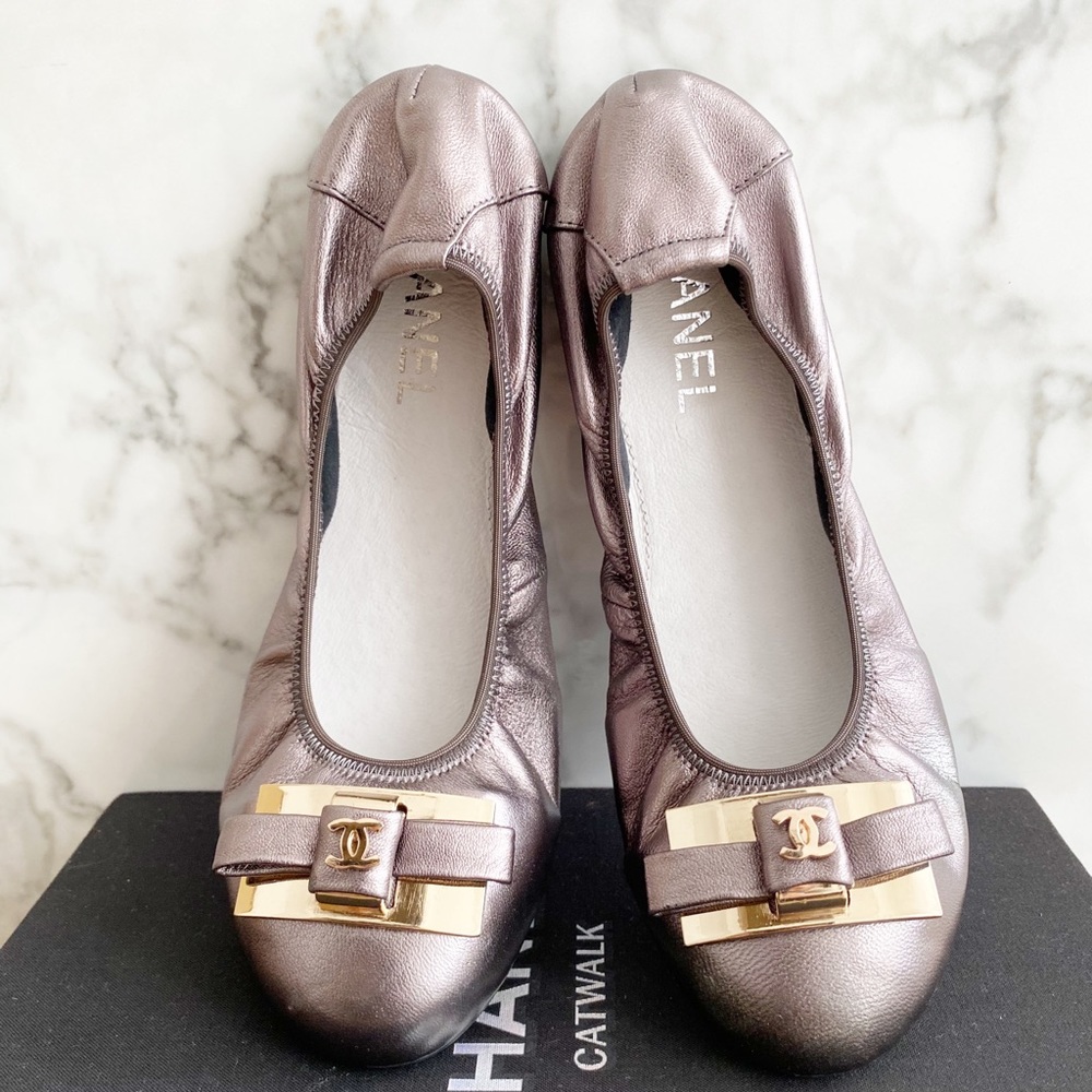 “Chanel” Ballet Flats